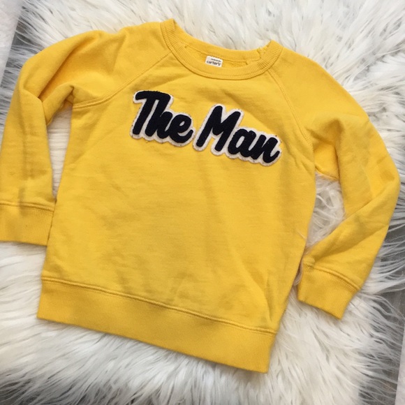 Carter's Other - Carter’s boys “The man” sweatshirt. 😍